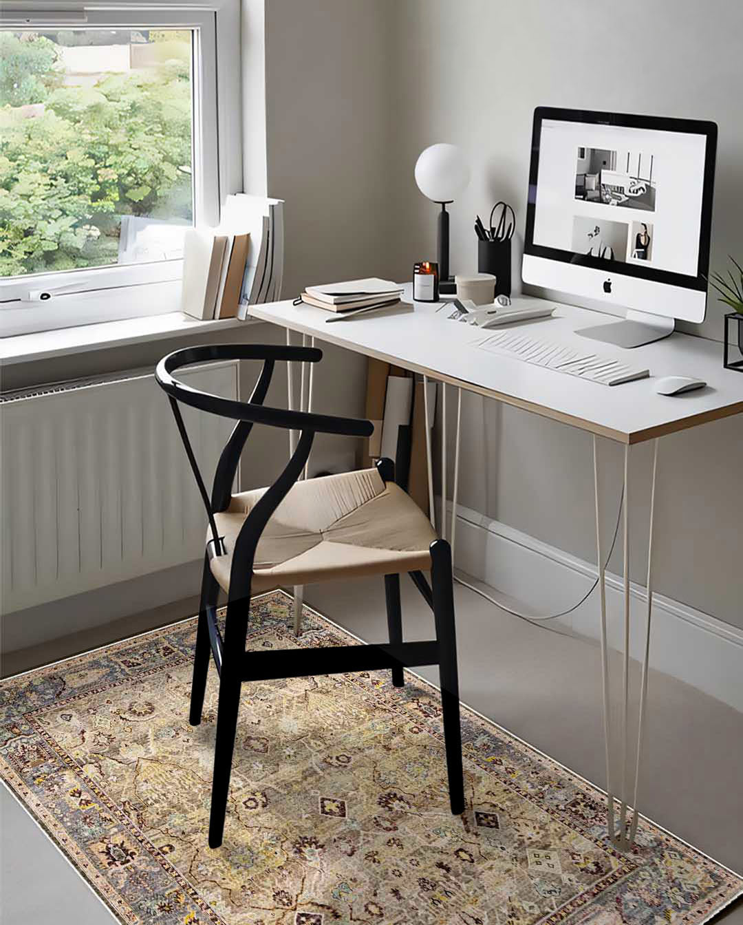 Ön vintage arany puha és fényes szőnyeg