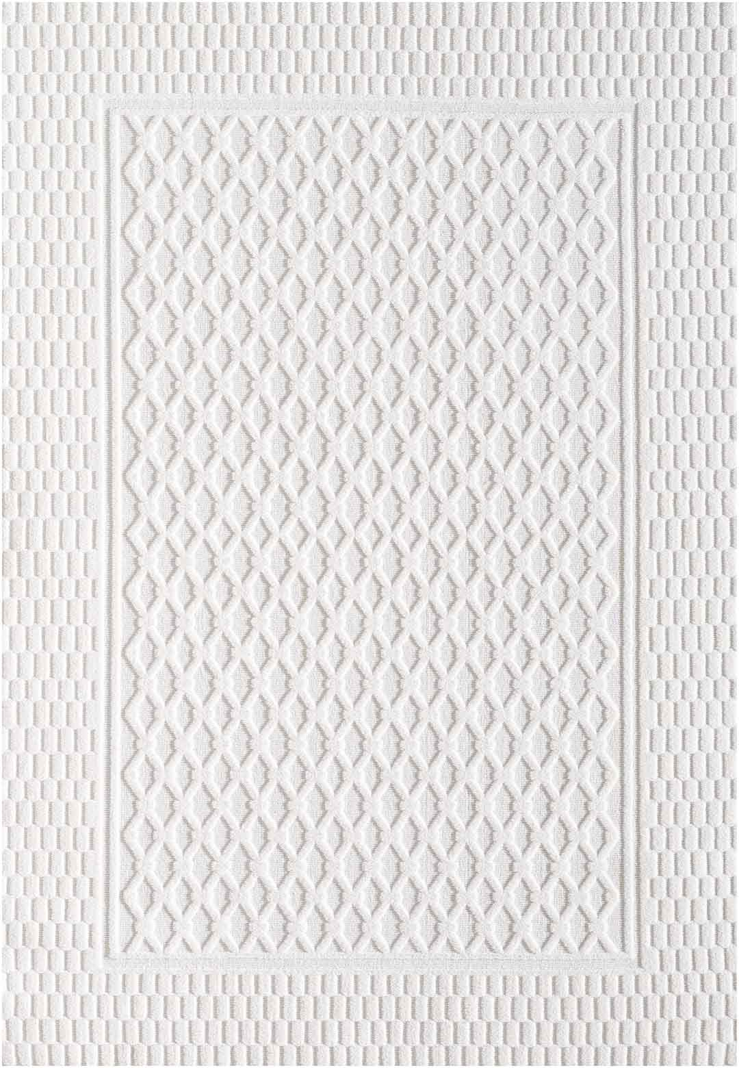 Yara schlichter, moderner, weicher und glänzender Teppich in Beige