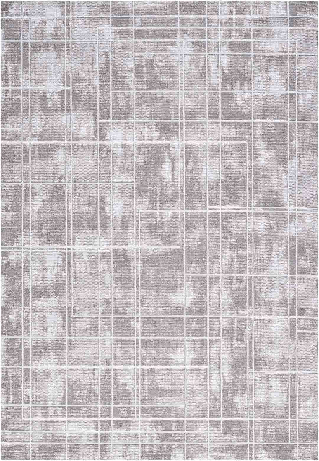 Yara schlichter, moderner, weicher und glänzender Teppich in Beige