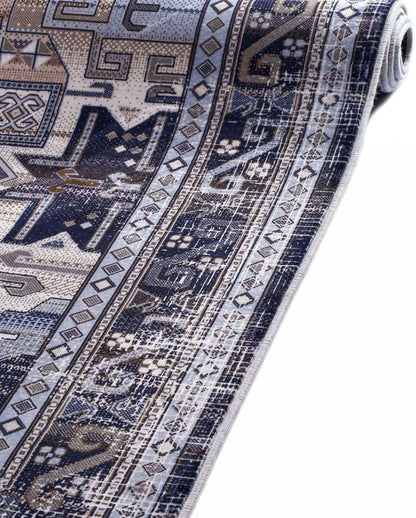 Antika vintage színes puha és fényes szőnyeg 