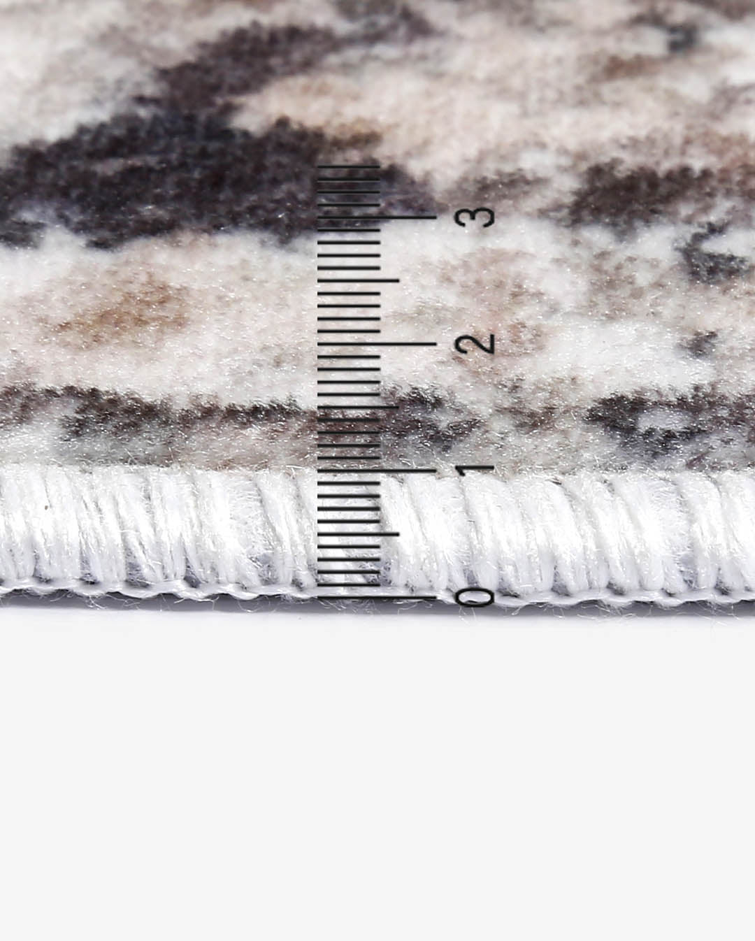 Dima bézs és barna puha és fényes szőnyeg 