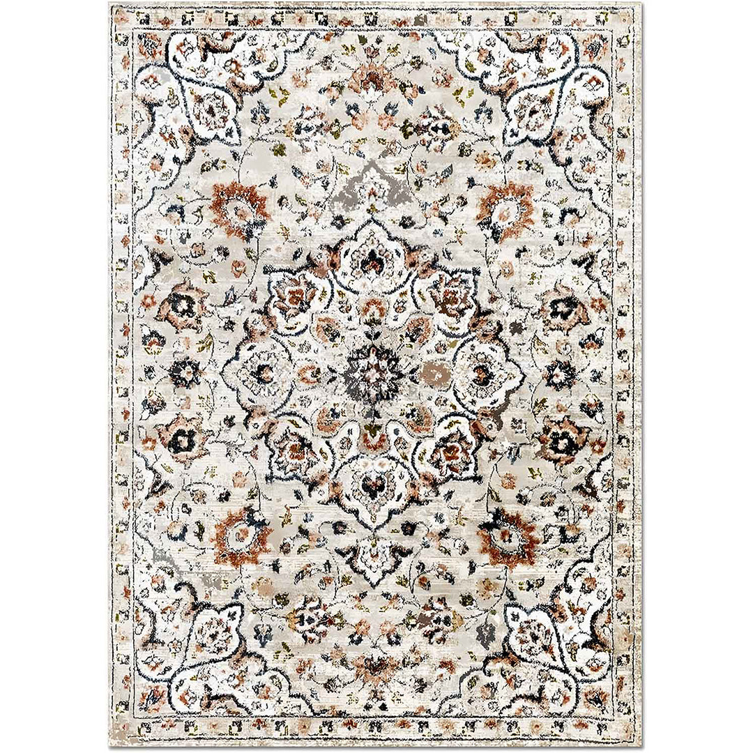 Huda vintage fehér bézs puha szőnyeg 