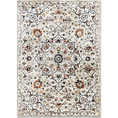 Huda vintage fehér bézs puha szőnyeg 