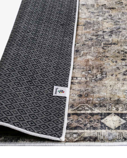 Karmel vintage arany puha és fényes szőnyeg 