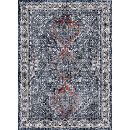 Mai vintage sötét puha és fényes szőnyeg 