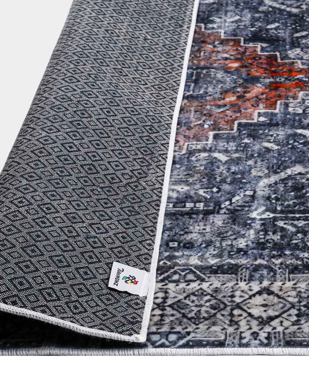 Mai vintage sötét puha és fényes szőnyeg 