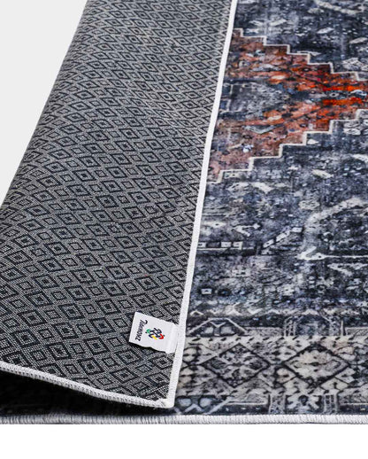 Mai vintage sötét puha és fényes szőnyeg 