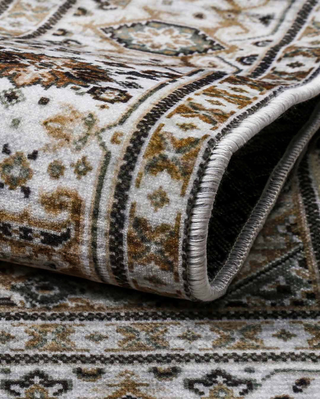 Fofa vintage kávé puha és fényes szőnyeg 