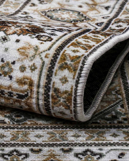 Fofa vintage kávé puha és fényes szőnyeg 