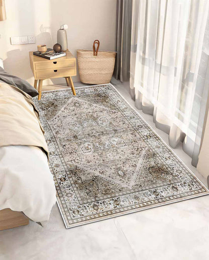 Fofa vintage kávé puha és fényes szőnyeg 