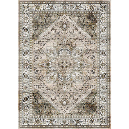 Fofa vintage kávé puha és fényes szőnyeg 