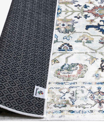 Duha vintage perzsa puha és fényes szőnyeg 