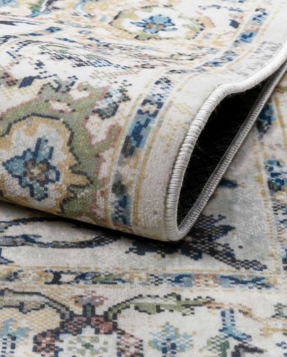 Duha vintage perzsa puha és fényes szőnyeg 