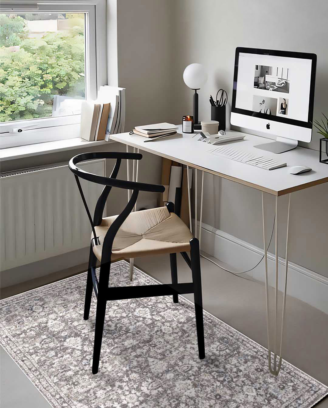 Dima bézs és barna puha és fényes szőnyeg 