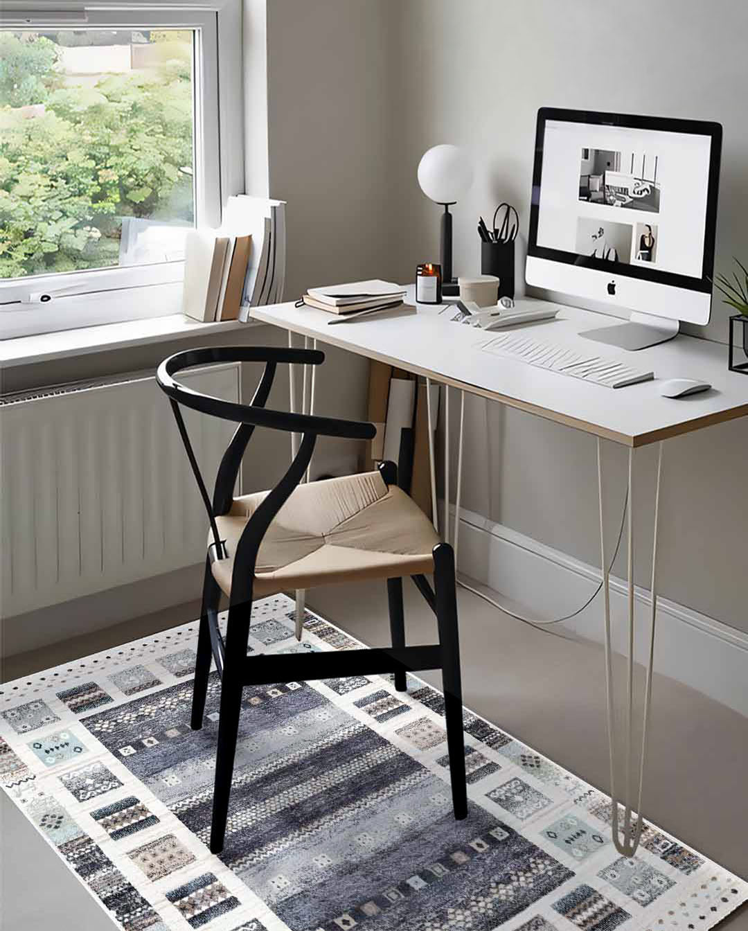 Sandra geometrikus modern színes puha szőnyeg 