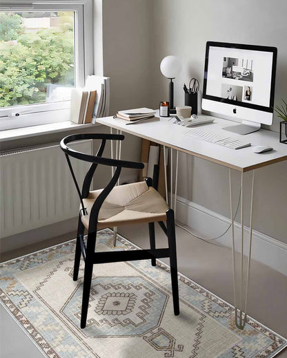 Zöld vintage színes puha és fényes szőnyeg 