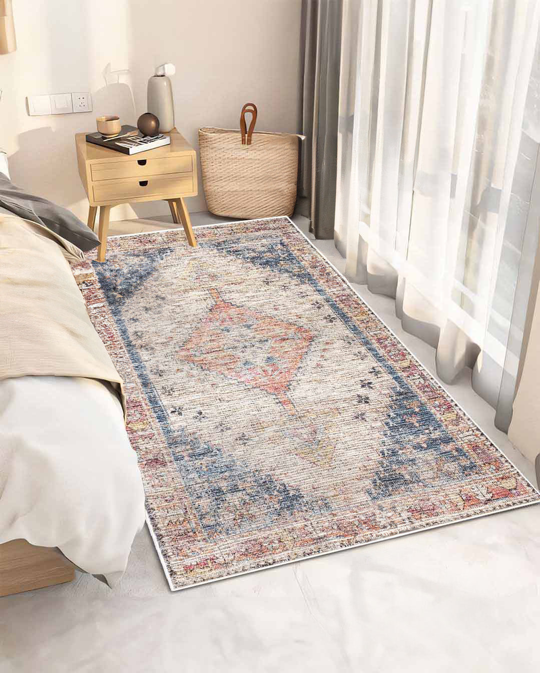 Lucy vintage színes puha és fényes szőnyeg 