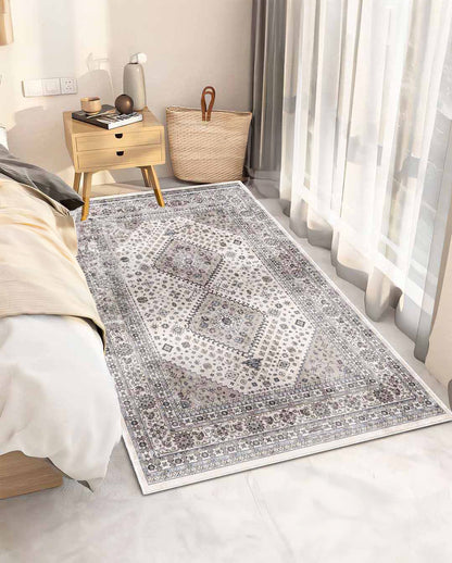 Anna vintage perzsa puha és fényes szőnyeg 