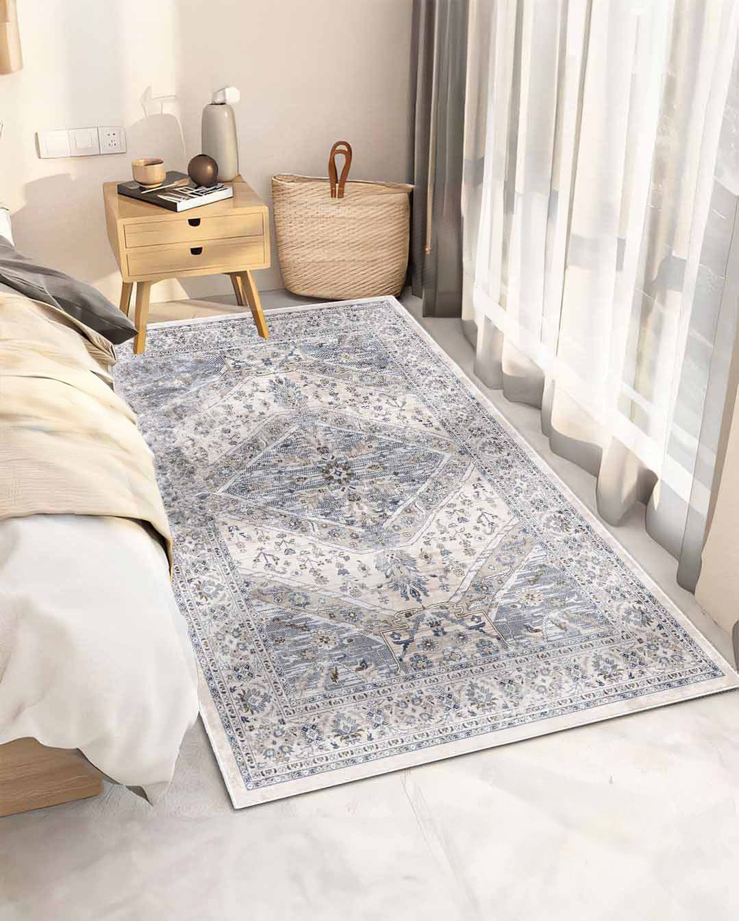 Amanda vintage perzsa puha és fényes szőnyeg 