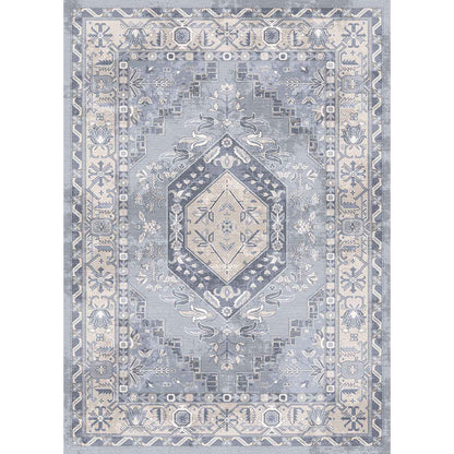 Koka vintage perzsa puha és fényes szőnyeg 