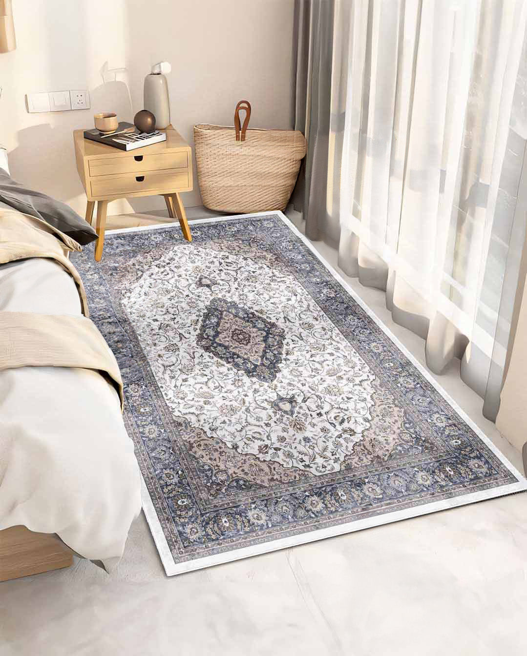 Zaina vintage keleti puha és fényes szőnyeg 