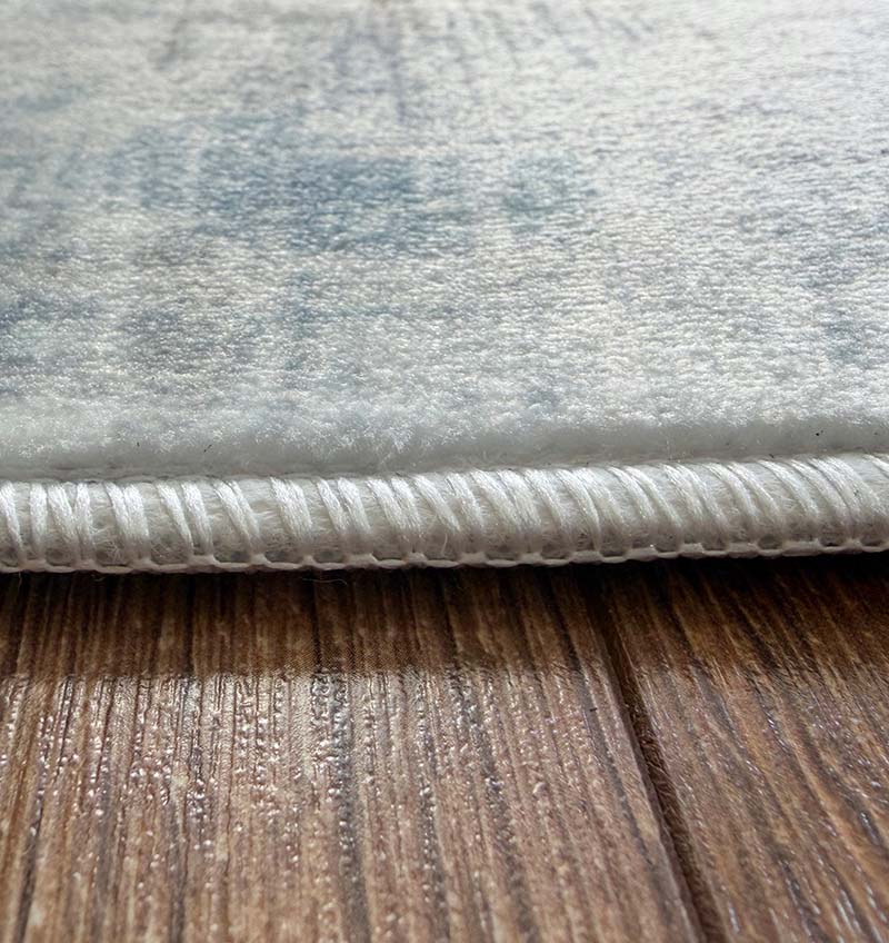 Yara schlichter, moderner, weicher und glänzender Teppich in Beige 
