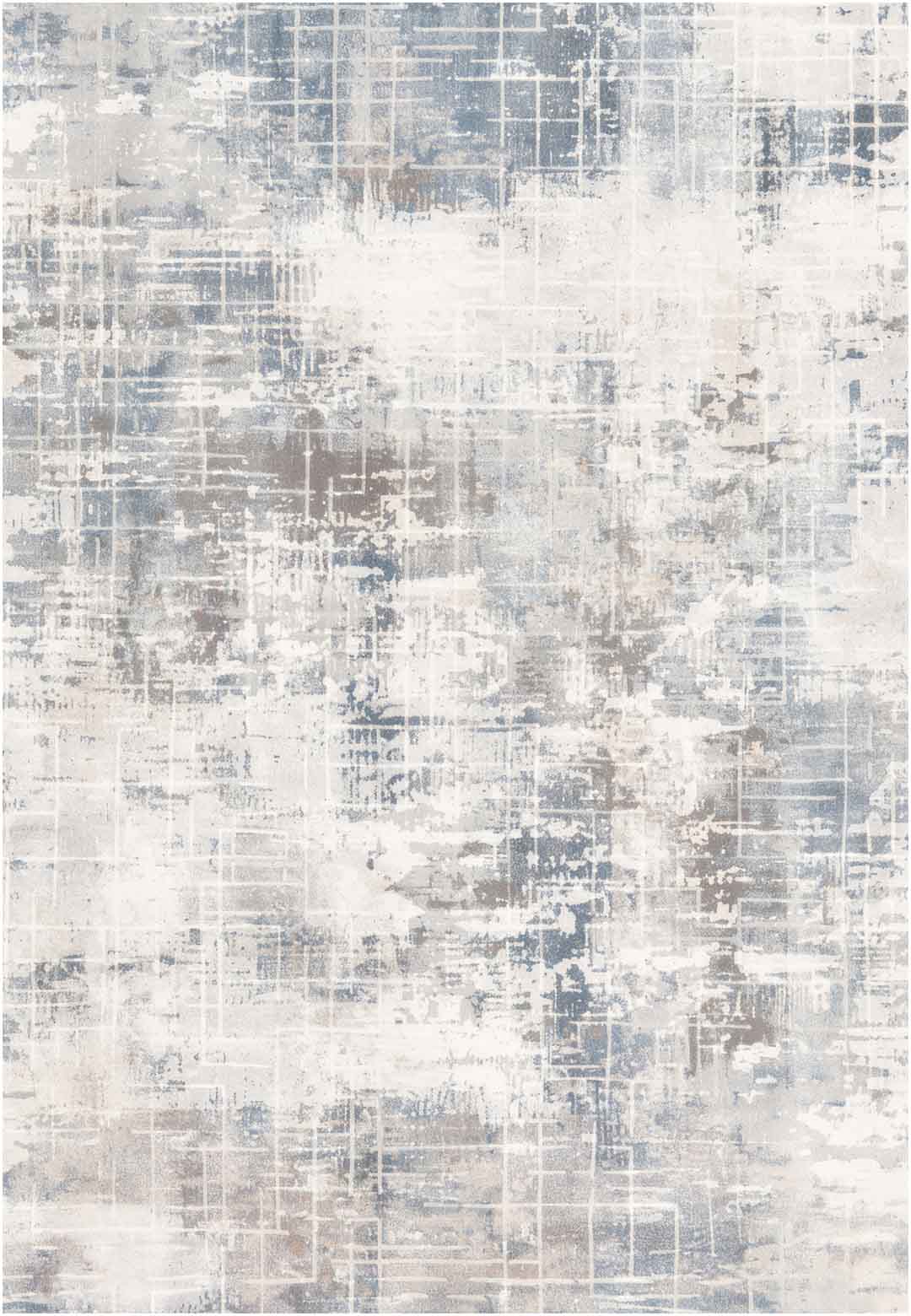 Yara schlichter, moderner, weicher und glänzender Teppich in Beige 