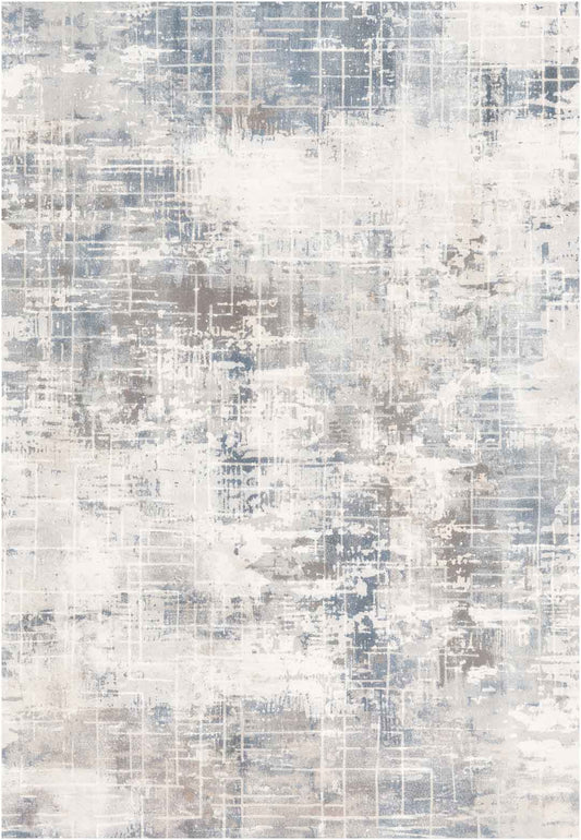 Yara schlichter, moderner, weicher und glänzender Teppich in Beige 