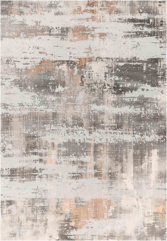 Yara schlichter, moderner, weicher und glänzender Teppich in Beige 