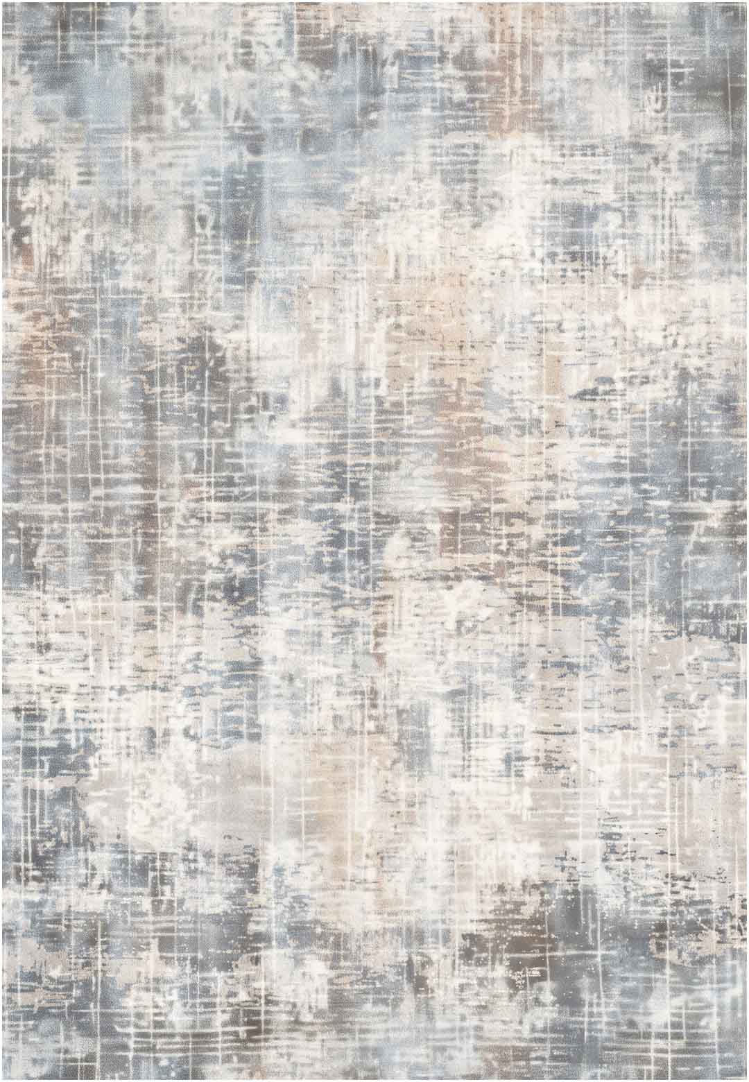 Modern Kék Textúra Szőnyeg