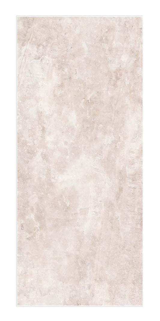 Yara schlichter, moderner, weicher und glänzender Teppich in Beige 
