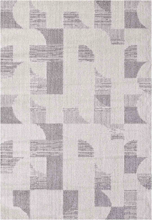 Yara schlichter, moderner, weicher und glänzender Teppich in Beige 