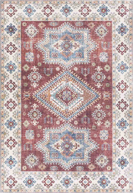 Yara schlichter, moderner, weicher und glänzender Teppich in Beige 