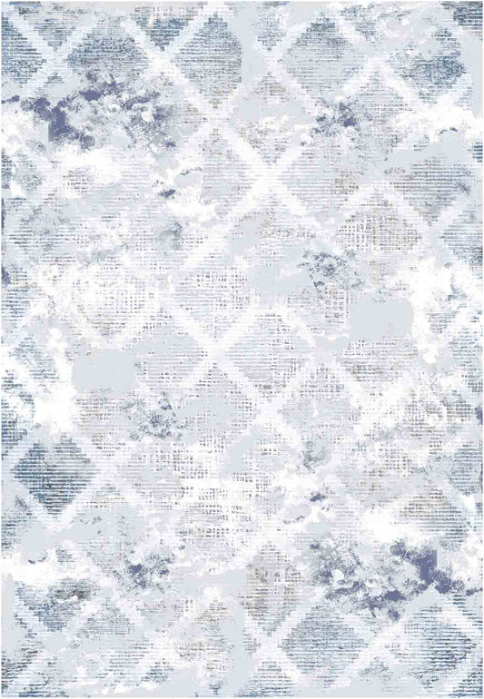 Yara schlichter, moderner, weicher und glänzender Teppich in Beige 