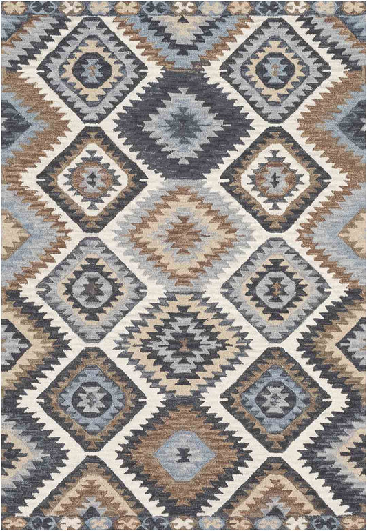 Yara schlichter, moderner, weicher und glänzender Teppich in Beige 