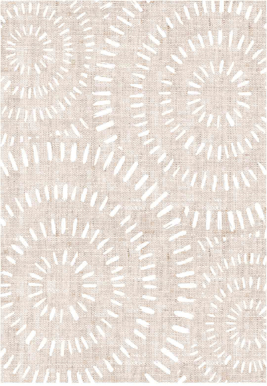 Yara schlichter, moderner, weicher und glänzender Teppich in Beige 