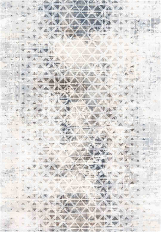 Yara schlichter, moderner, weicher und glänzender Teppich in Beige 