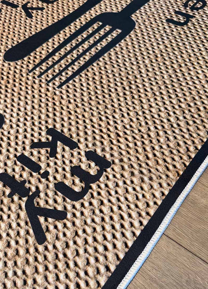 Yara schlichter, moderner, weicher und glänzender Teppich in Beige 