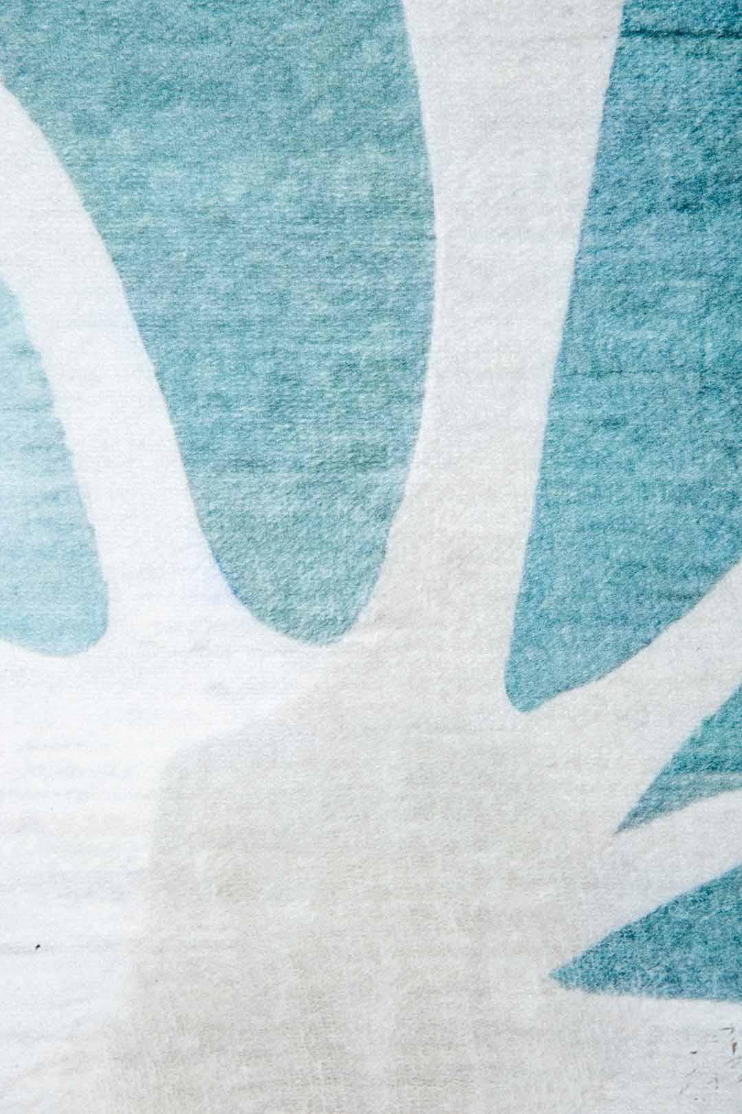 Tollpihe – Pasztell Levélmintás Modern Szőnyeg