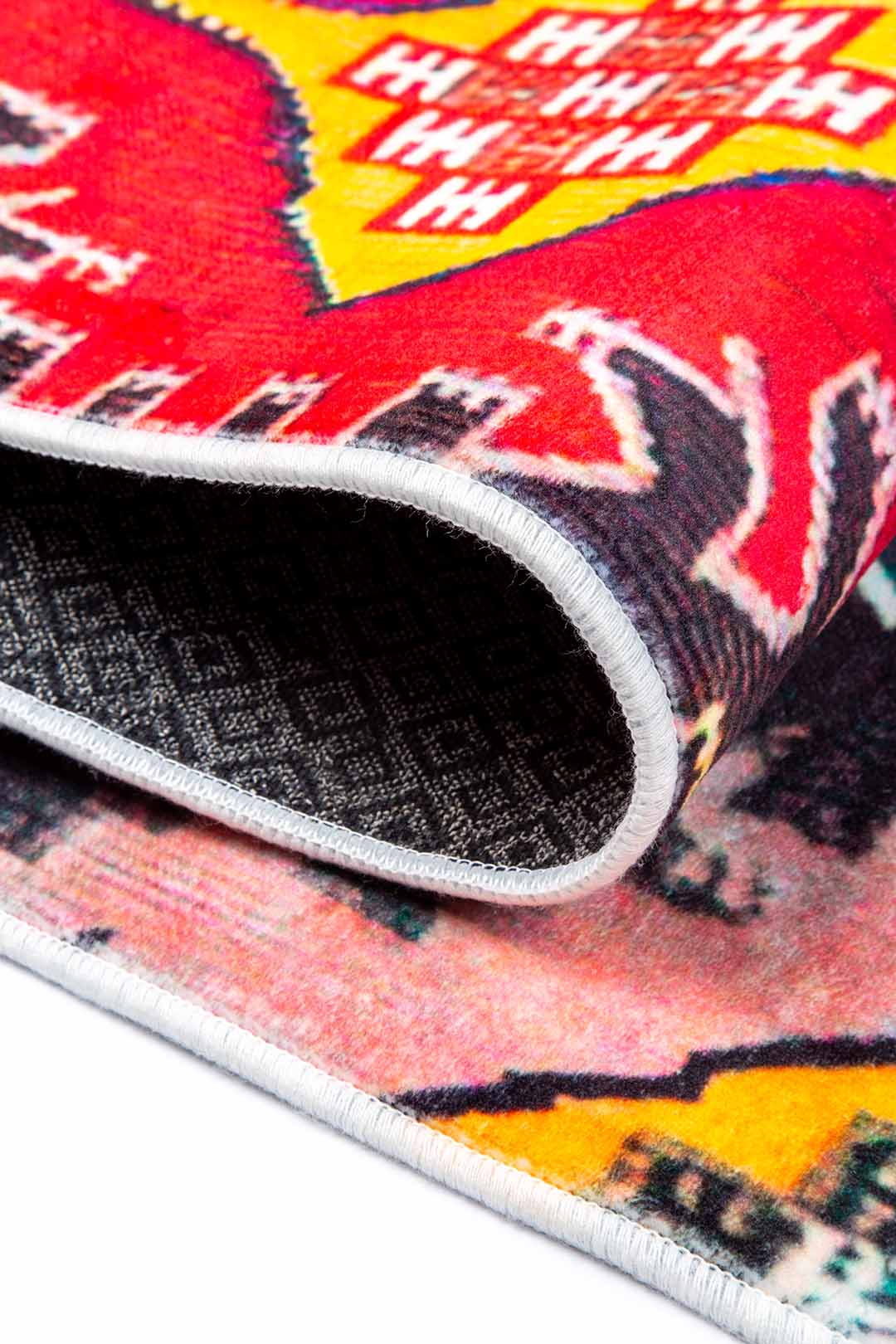 Színes Nomád – Törzsi Kilim Mintás Szőnyeg