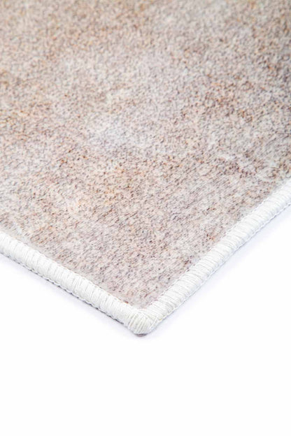 Moderner Teppich Beige mit 3D-Linien – Minimalistisches Design für Wohnzimmer & Büro